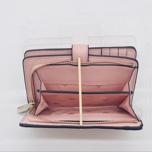 Kate Spade Leila Medium Compact Bifold Wallet Leather - Picture 7 of 8